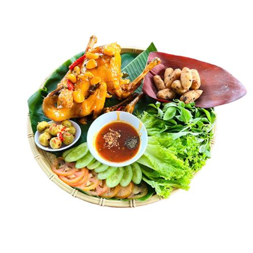 Gà Hấp Mắm Nhĩ